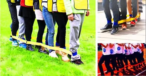 拓展訓練團隊游戲【巨人腳步】有軌電車